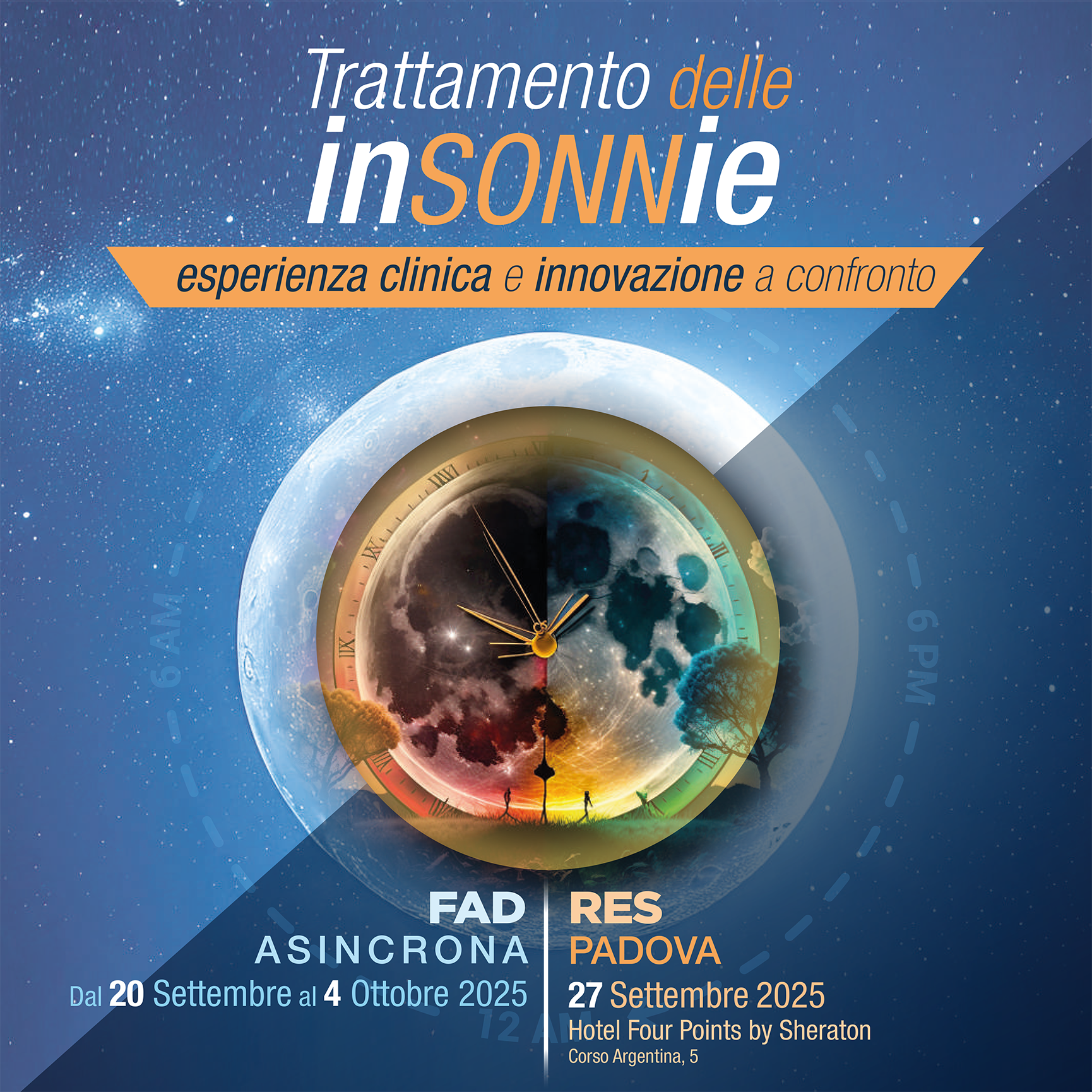 Trattamento delle insonnie. Esperienza clinica e innovazione a confronto - PADOVA